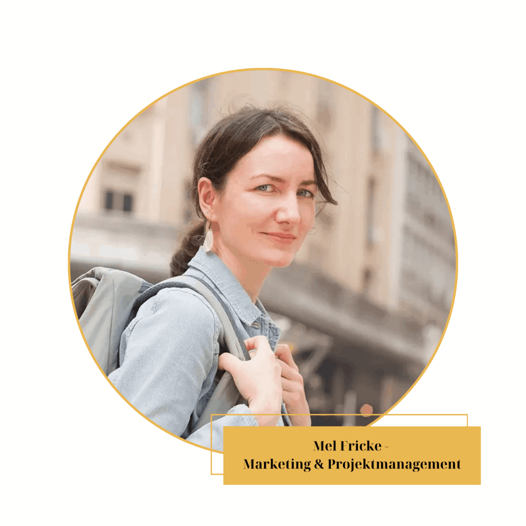 Melanie Fricke ist Kundin für Styleguide bzw. Branding Board Entwicklung.